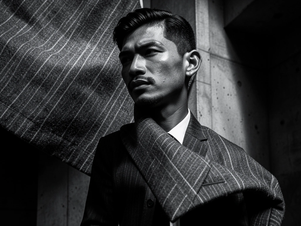 Texure of high quality suit
